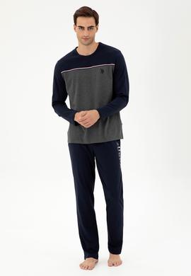 Erkek Lacivert Pijama Takımı - 50301719005