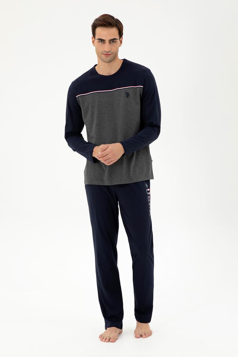Erkek Lacivert Pijama Takımı - 50301719005