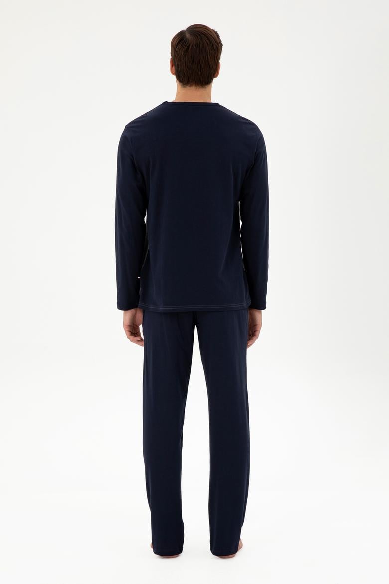 Erkek Lacivert Pijama Takımı - 50301719005