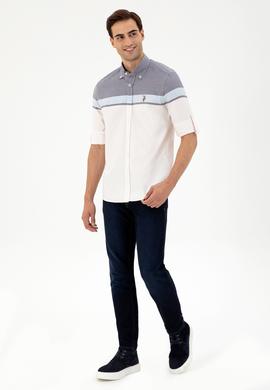 Erkek Lacivert Uzun Kollu Gömlek - 50296627007