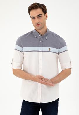 Erkek Lacivert Uzun Kollu Gömlek - 50296627007