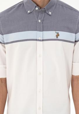 Erkek Lacivert Uzun Kollu Gömlek - 50296627007