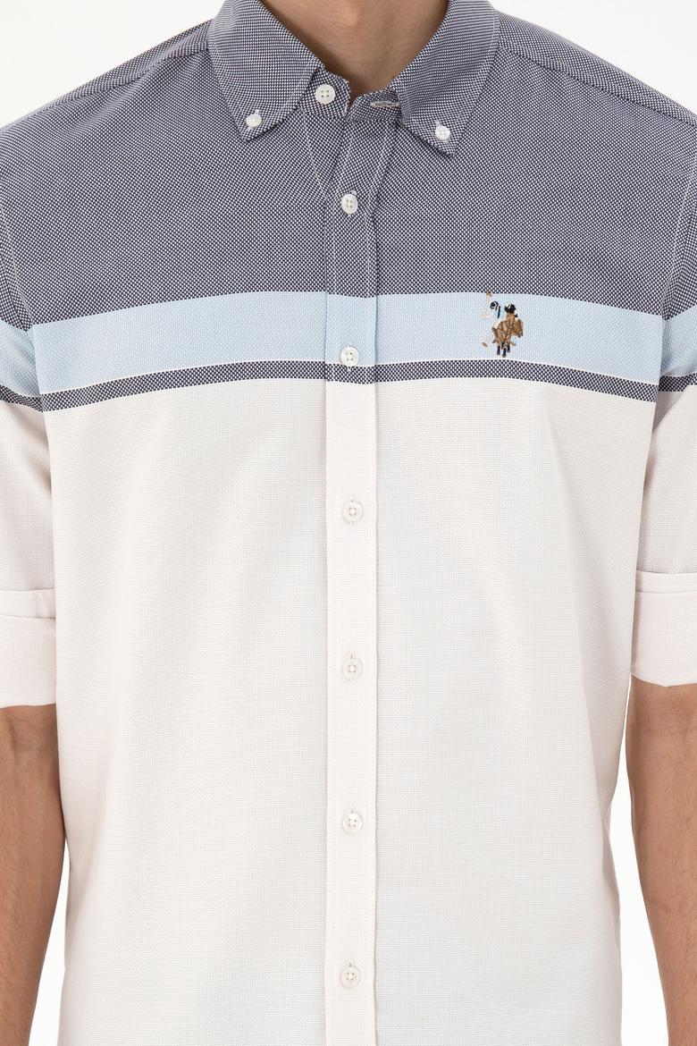 Erkek Lacivert Uzun Kollu Gömlek - 50296627007