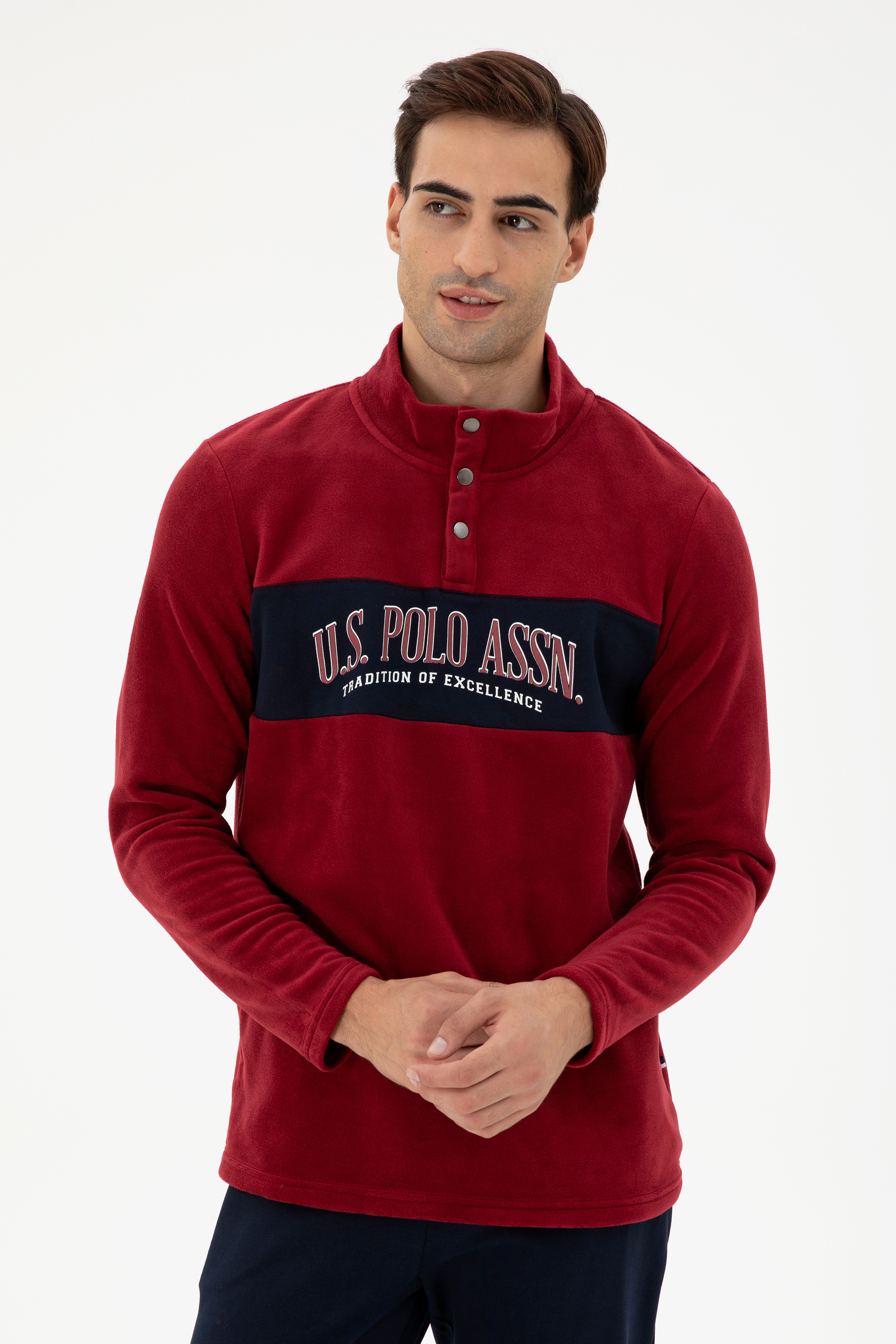 Erkek Bordo Pijama Takımı - Image 3