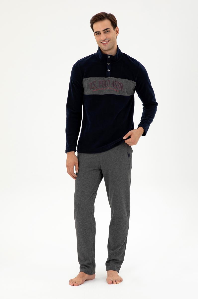 Erkek Lacivert Pijama Takımı