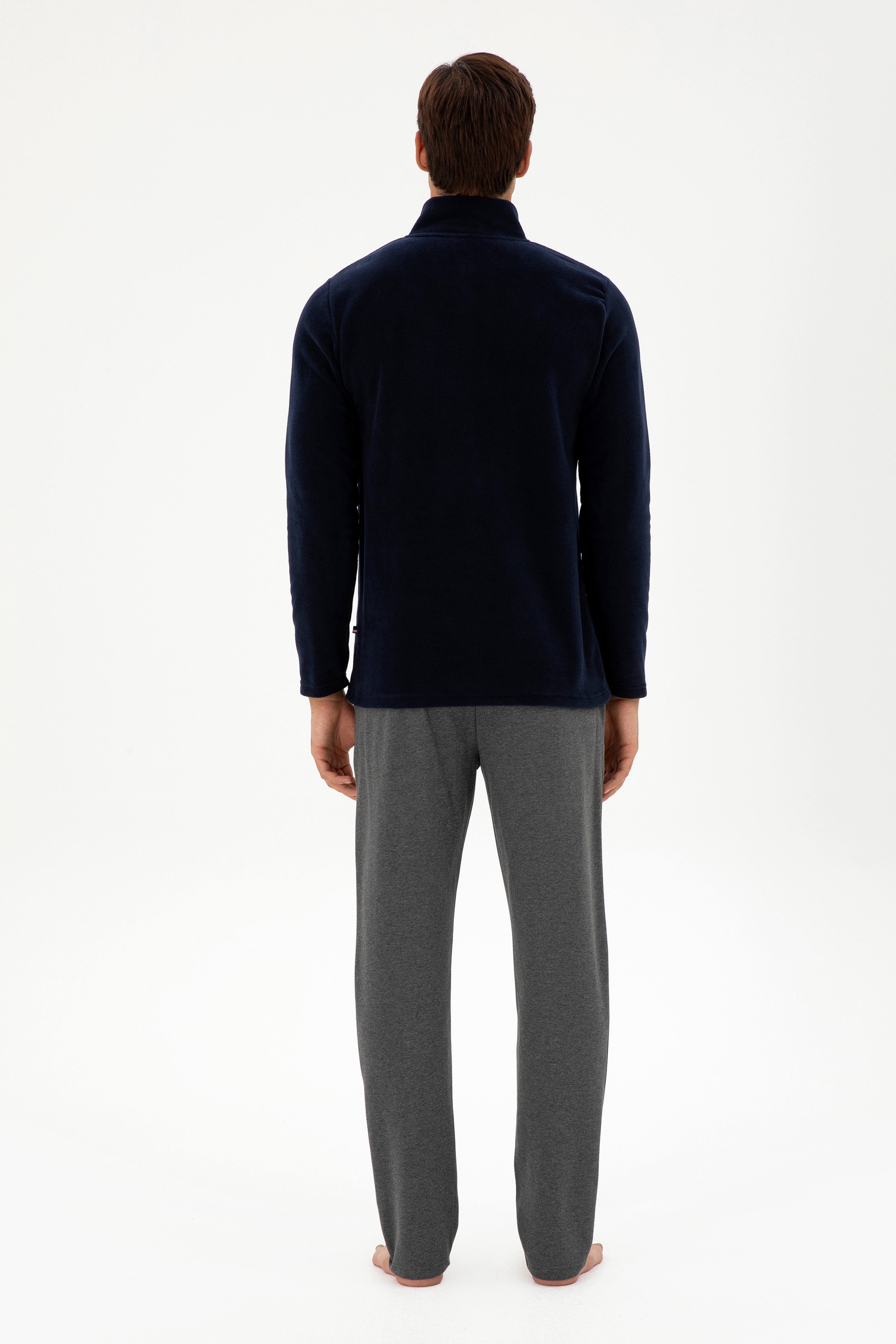 Erkek Lacivert Pijama Takımı - Image 4