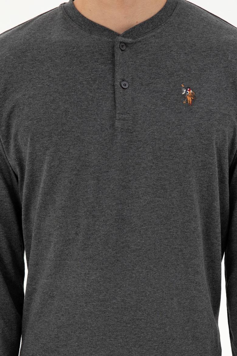 Erkek Antrasit Melanj Pijama Takımı - 50301731013