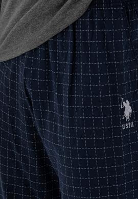 Erkek Antrasit Melanj Pijama Takımı - 50301729005