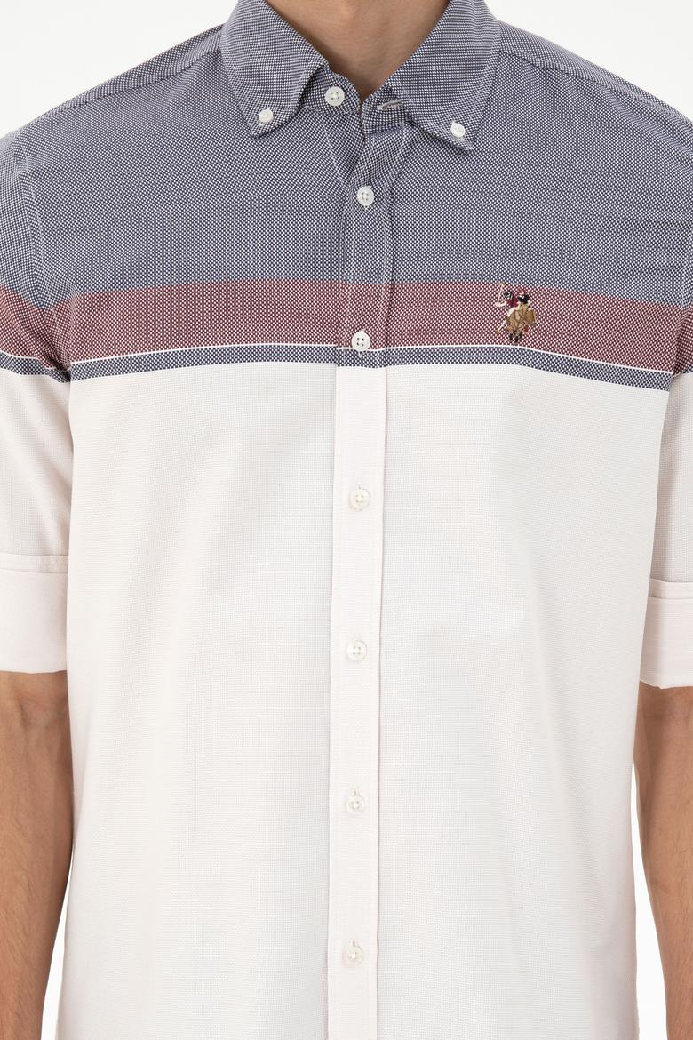 Erkek Bordo Uzun Kollu Gömlek - 50296627018