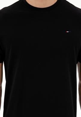 Erkek Siyah Basic Tişört - 50297445018