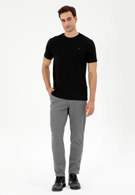 Erkek Siyah Basic Tişört - 50297445018