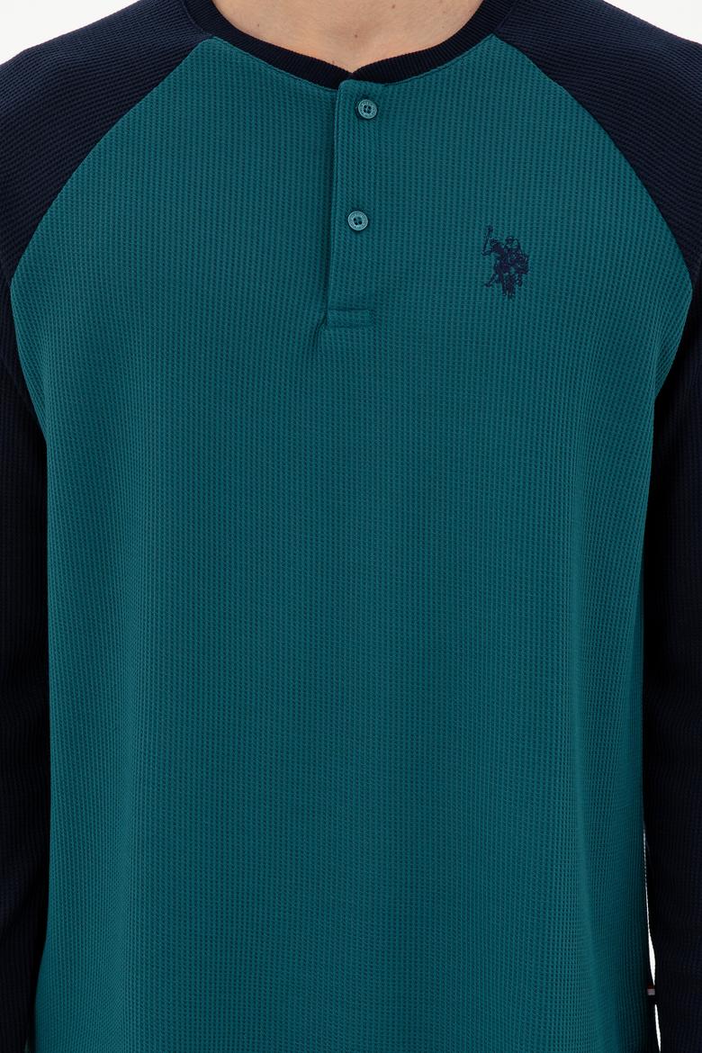 Erkek Yeşil Pijama Takımı - 50301725005