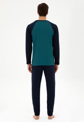 Erkek Yeşil Pijama Takımı - 50301725005