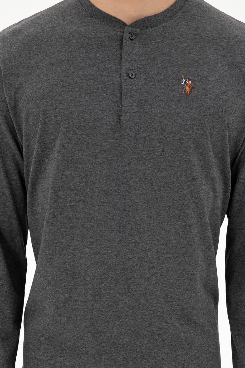 Erkek Antrasit Melanj Pijama Takımı - 50301730006