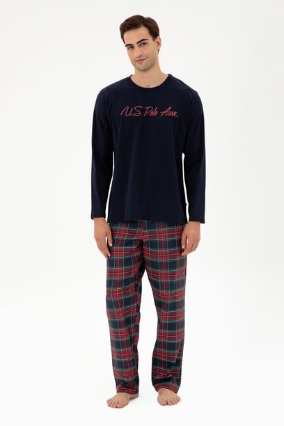 Erkek Lacivert Pijama Takımı