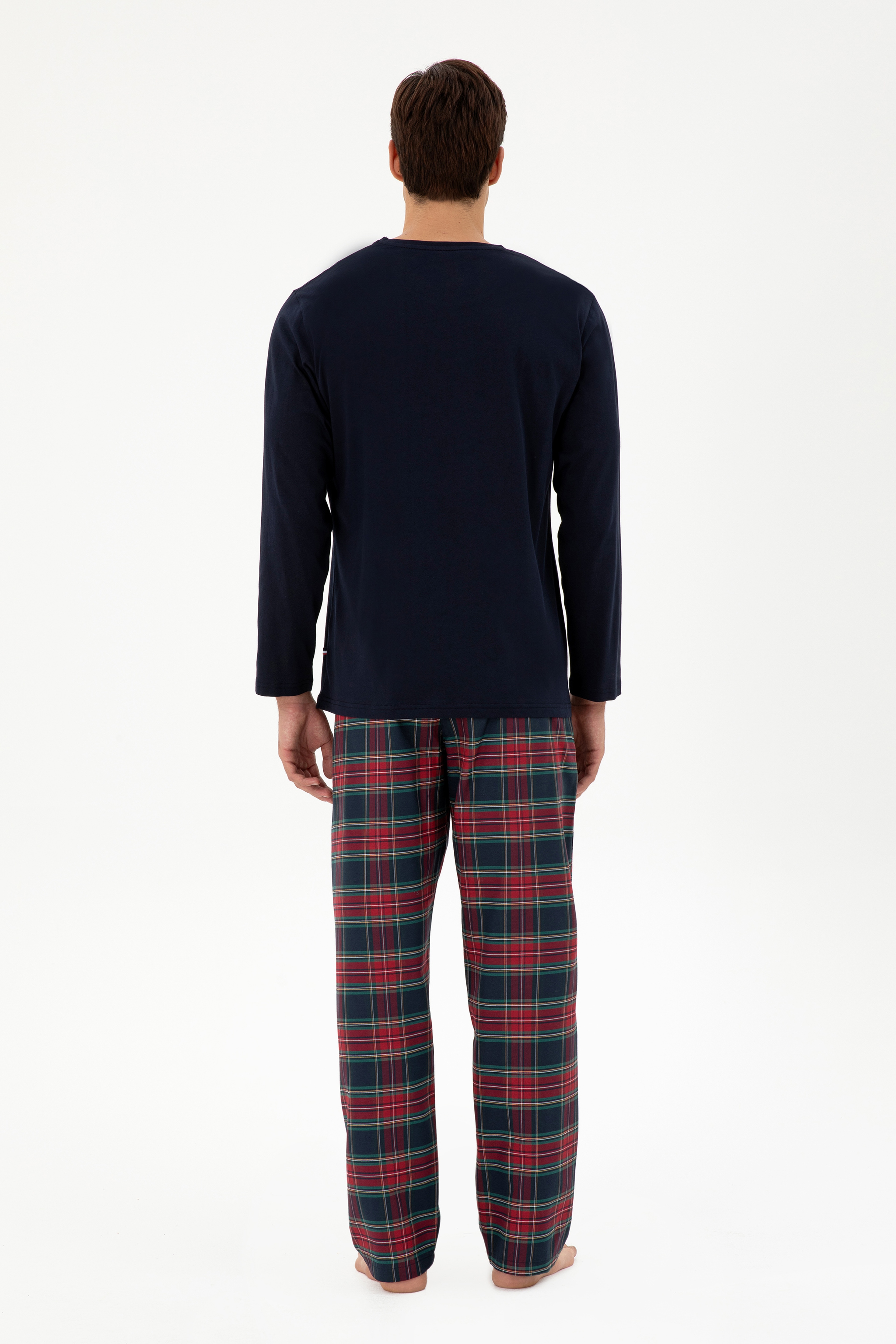 Erkek Lacivert Pijama Takımı - Image 4