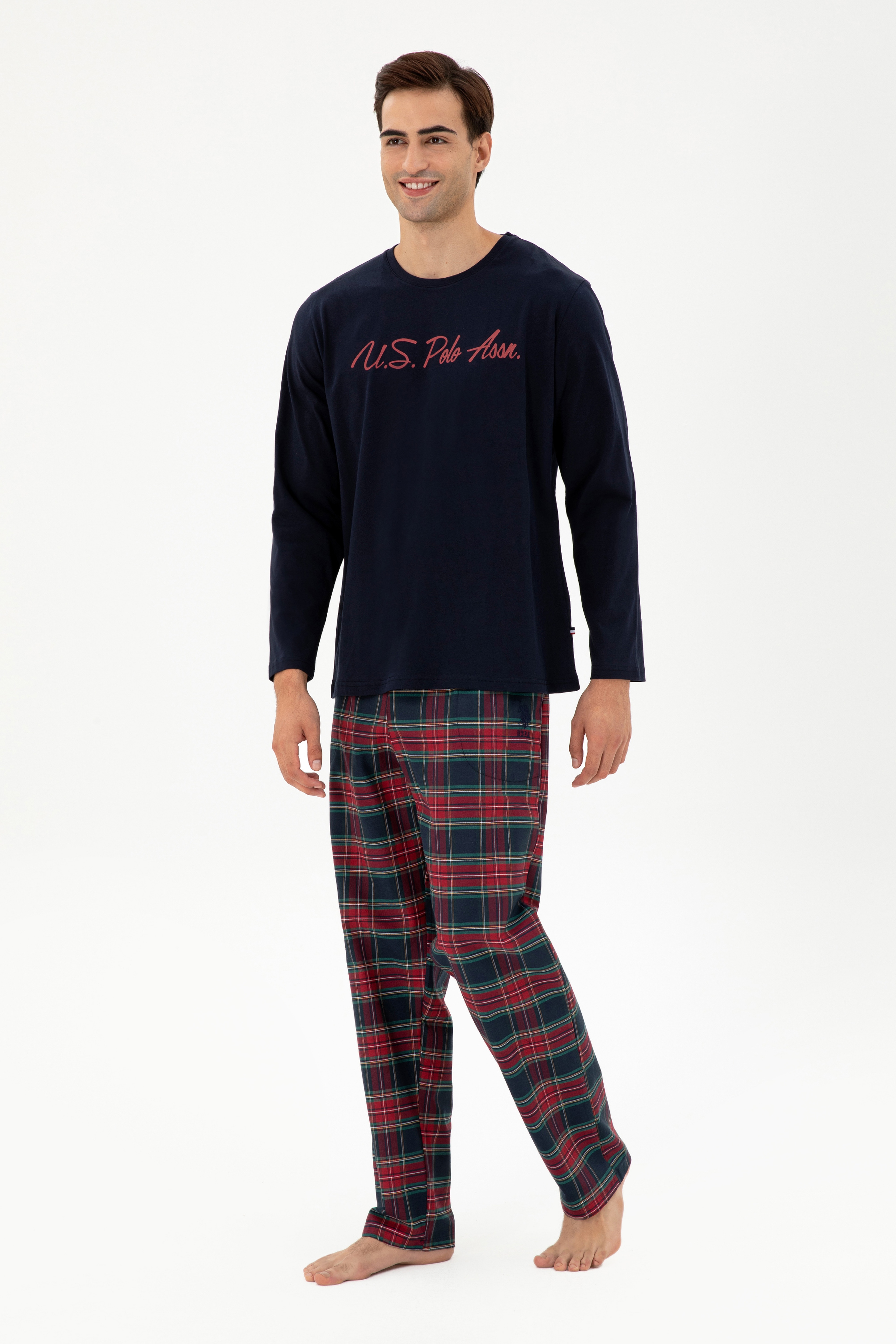 Erkek Lacivert Pijama Takımı - Image 2