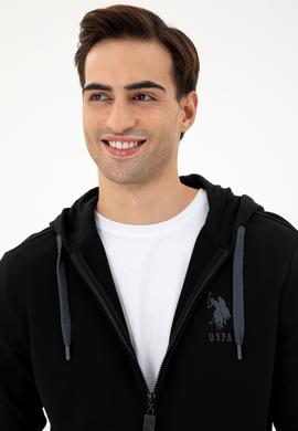 Erkek Siyah Örme Hırka - 50289028021