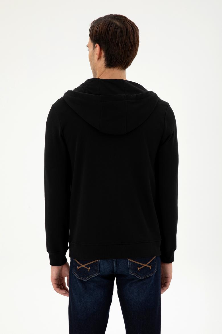 Erkek Siyah Örme Hırka - 50289028021