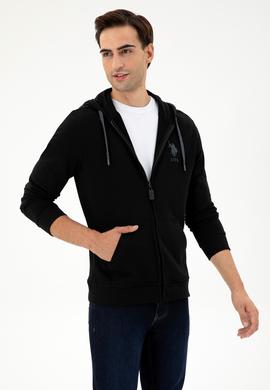 Erkek Siyah Örme Hırka - 50289028021