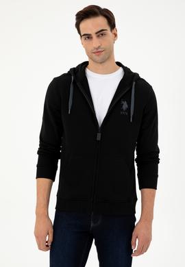 Erkek Siyah Örme Hırka - 50289028021