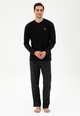 Erkek Siyah Pijama Takımı - 50301735003