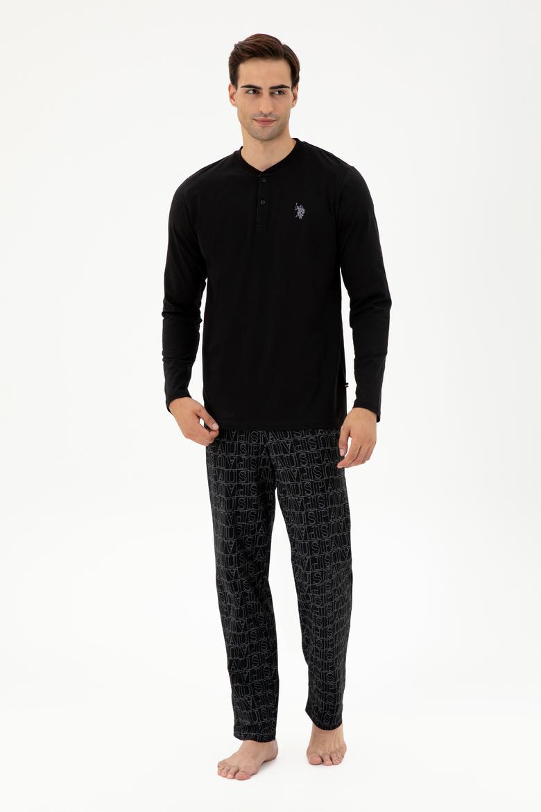 Erkek Siyah Pijama Takımı - 50301735003
