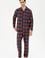 Erkek Bordo Pijama Takımı