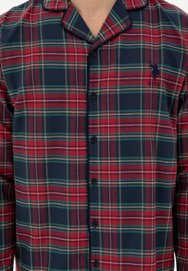 Erkek Bordo Pijama Takımı - 50301734005