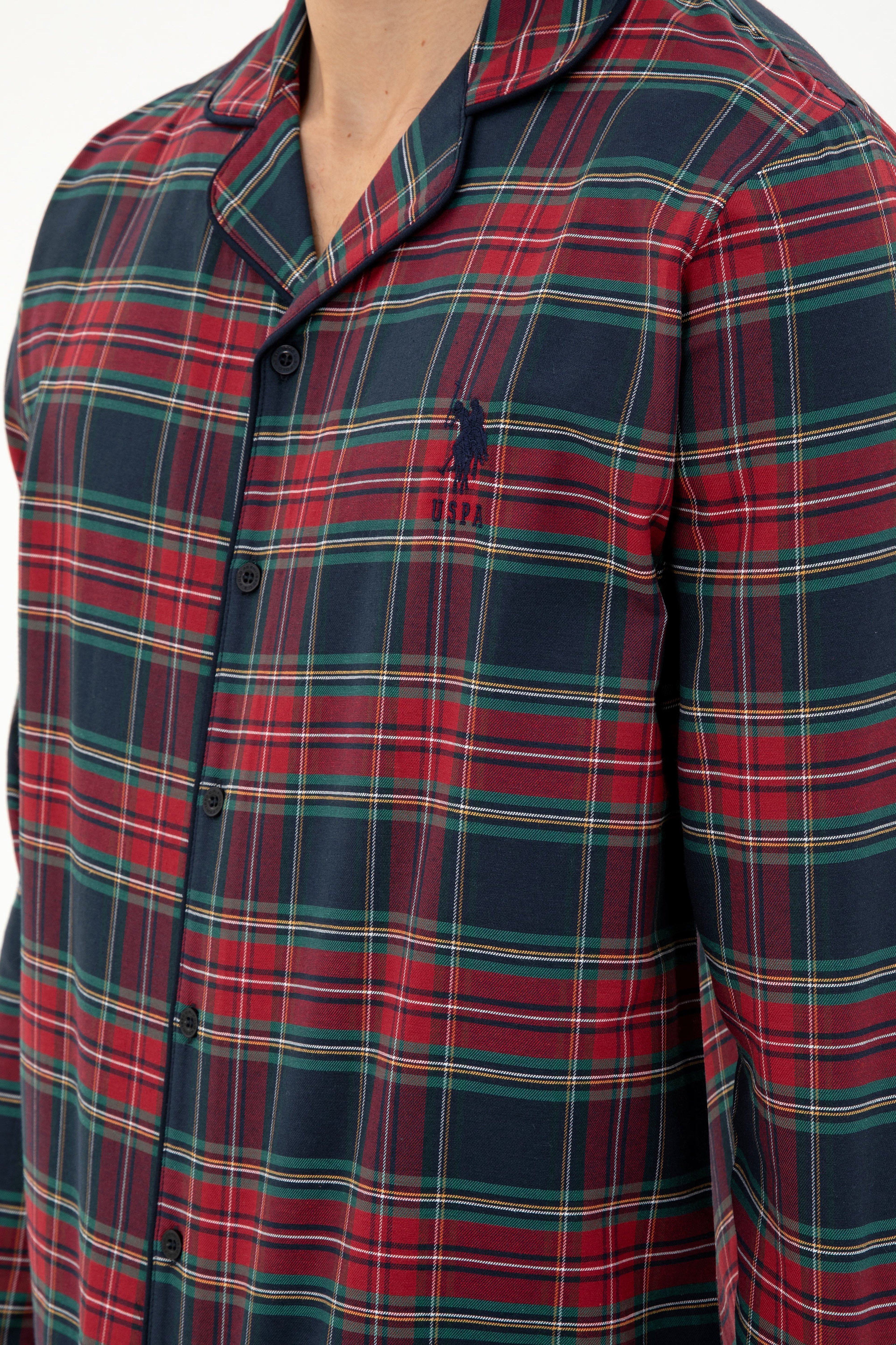 Erkek Bordo Pijama Takımı