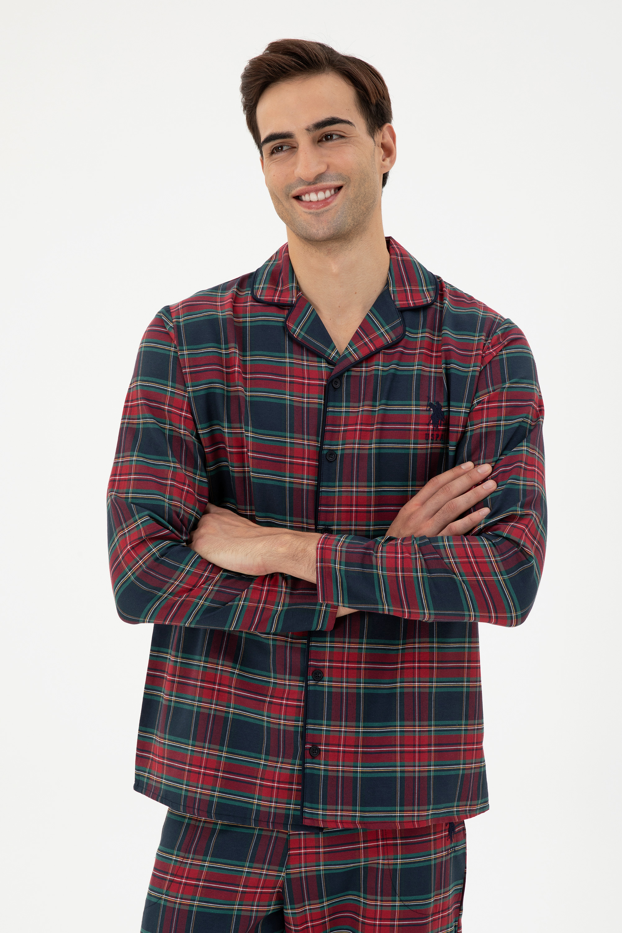 Erkek Bordo Pijama Takımı | 50301734003 - U.S.Polo Assn.