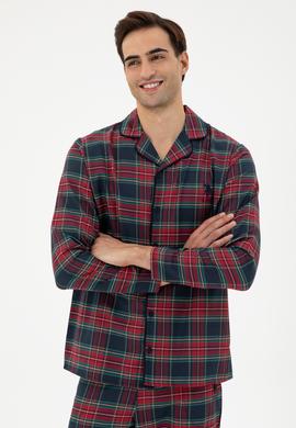 Erkek Bordo Pijama Takımı - 50301734005