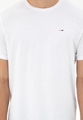 Erkek Beyaz Basic Tişört - 50297445006