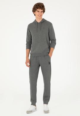 Erkek Antrasit Melanj Eşofman Altı - 50295174056