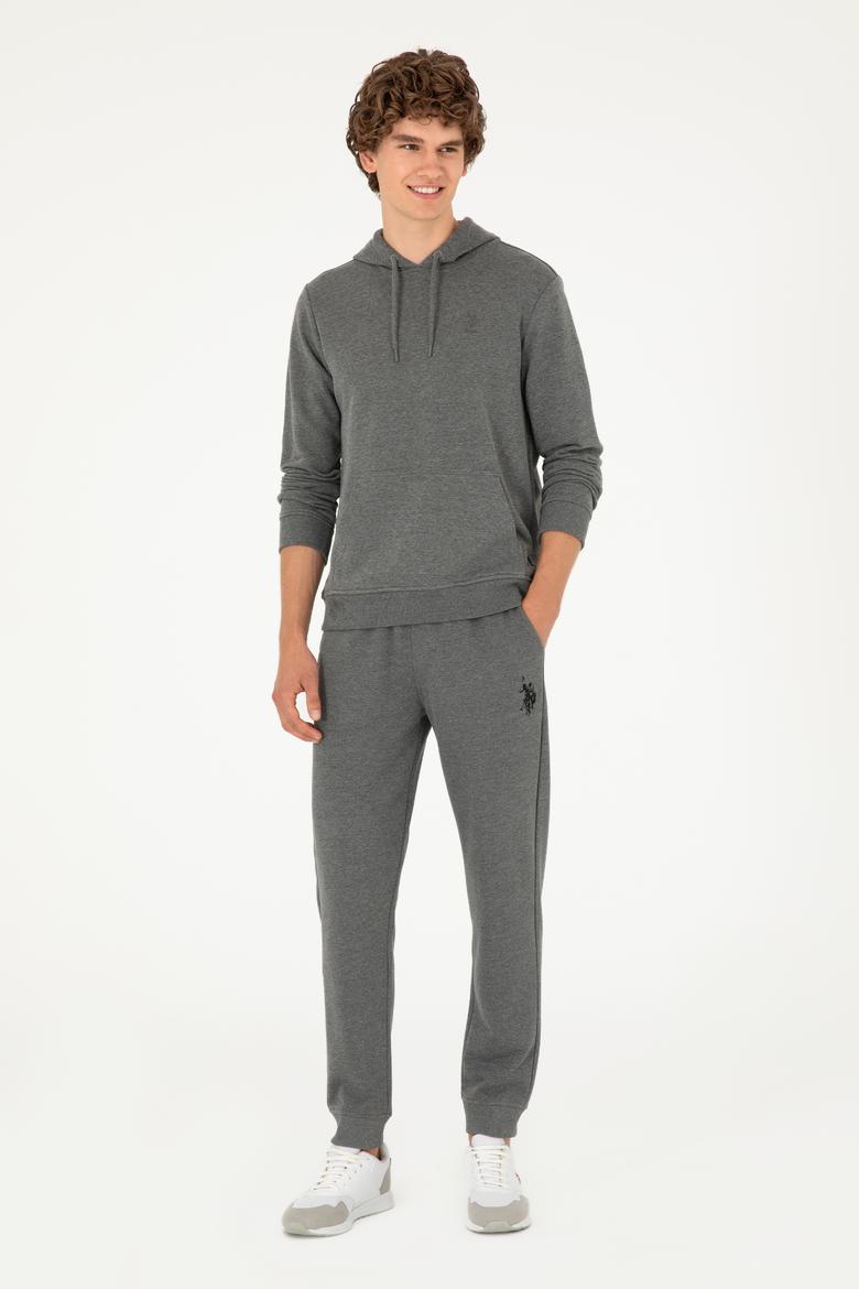 Erkek Antrasit Melanj Eşofman Altı - 50295174056