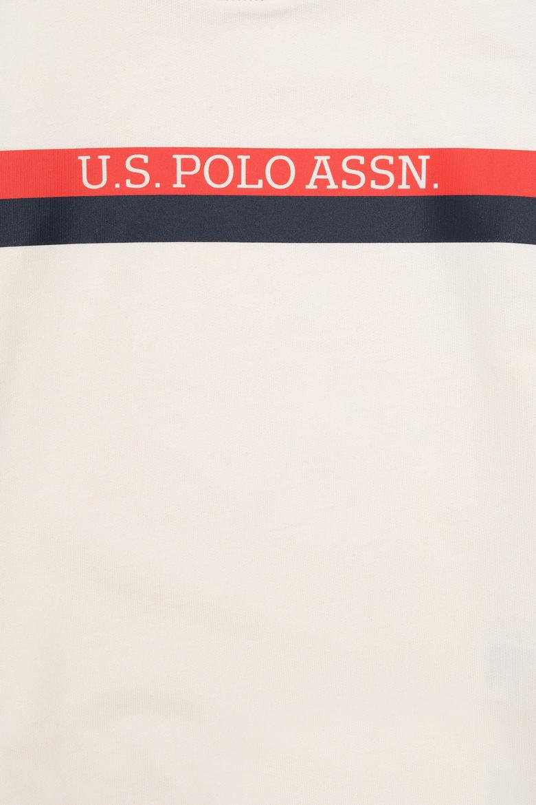 Erkek Çocuk Krem Bisiklet Yaka Sweatshirt - 50293606023