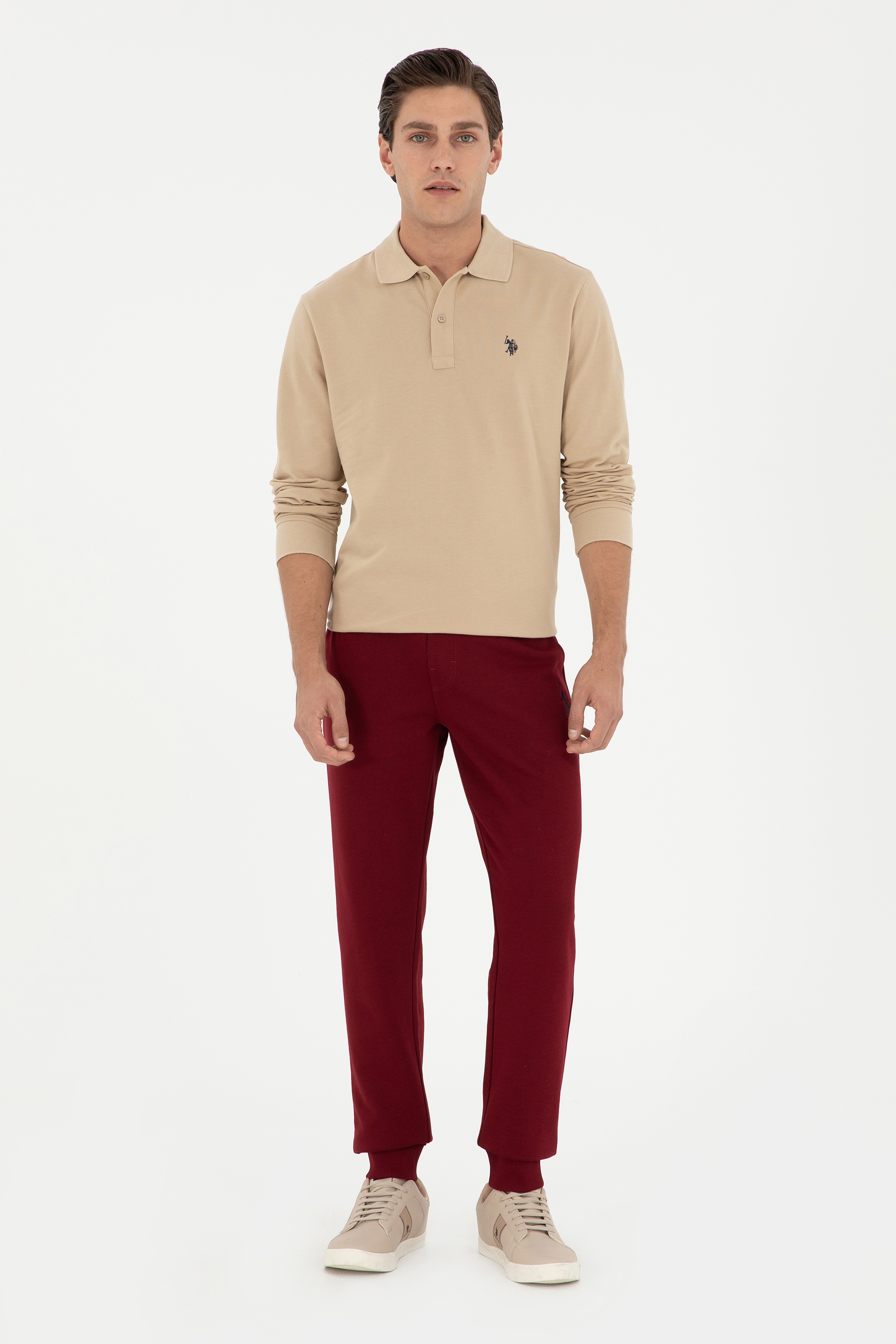 Erkek Bordo Eşofman Altı - Image 1
