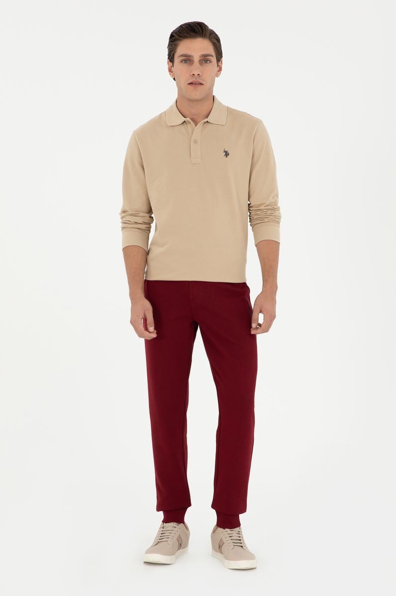 Erkek Bordo Eşofman Altı