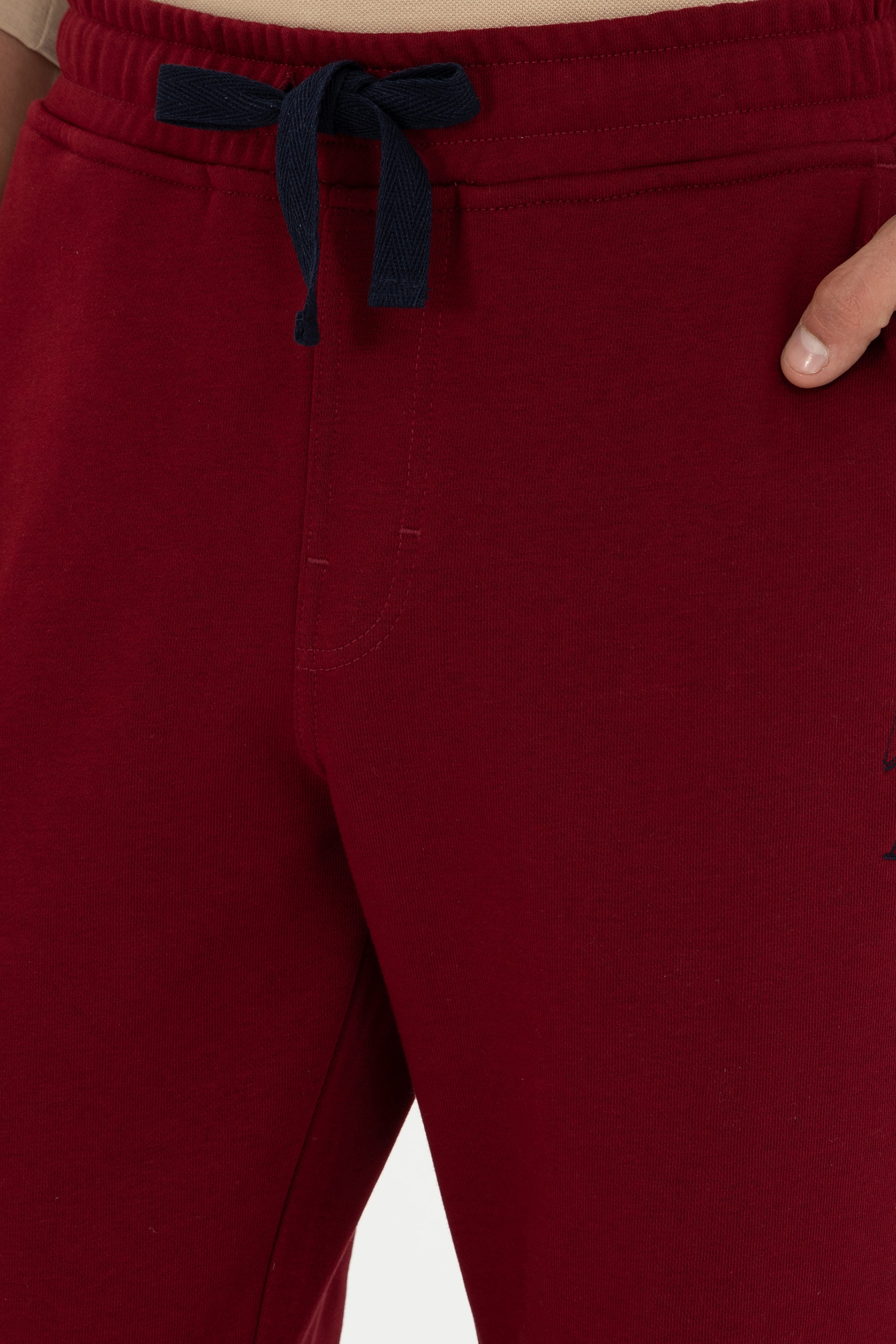 Erkek Bordo Eşofman Altı - Image 5