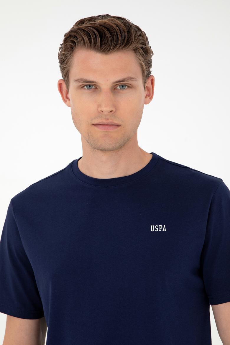 Erkek Lacivert Basic Tişört - 50284640038