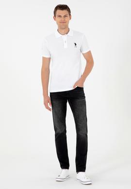 Erkek Beyaz Basic Tişört - 50284633016