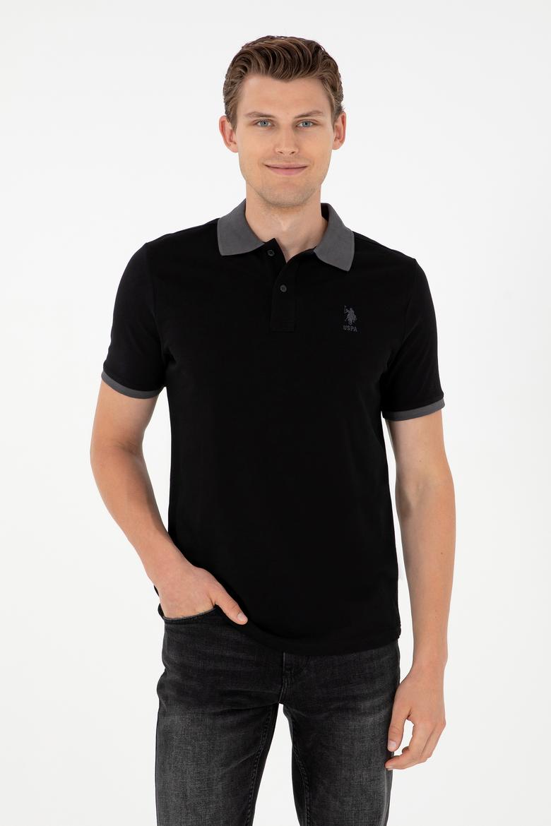 Erkek Siyah Basic Tişört