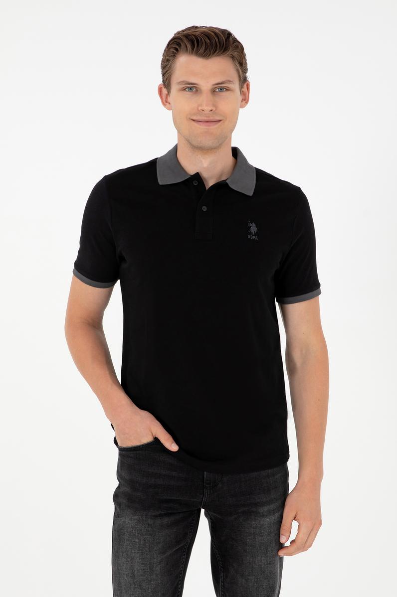 Erkek Siyah Basic Tişört