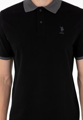 Erkek Siyah Basic Tişört - 50284638018