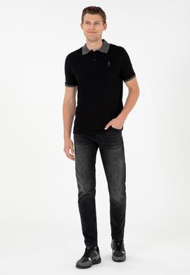 Erkek Siyah Basic Tişört - 50284638018