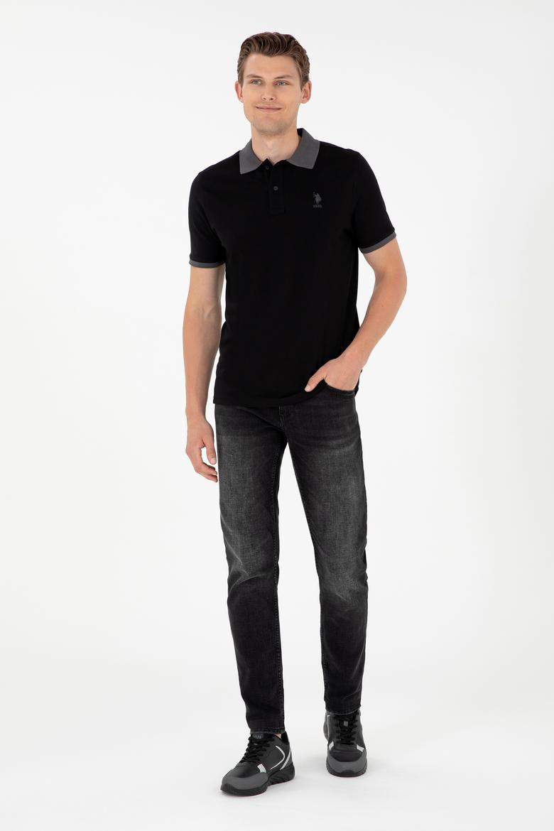 Erkek Siyah Basic Tişört - 50284638018