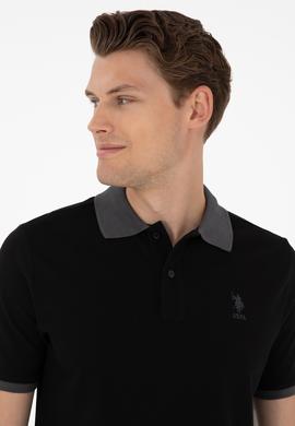 Erkek Siyah Basic Tişört - 50284638018