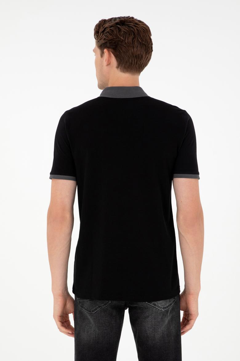 Erkek Siyah Basic Tişört - 50284638018