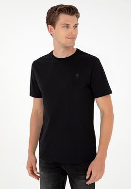 Erkek Siyah Basic Tişört - 50294224013