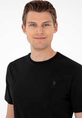 Erkek Siyah Basic Tişört - 50294224013